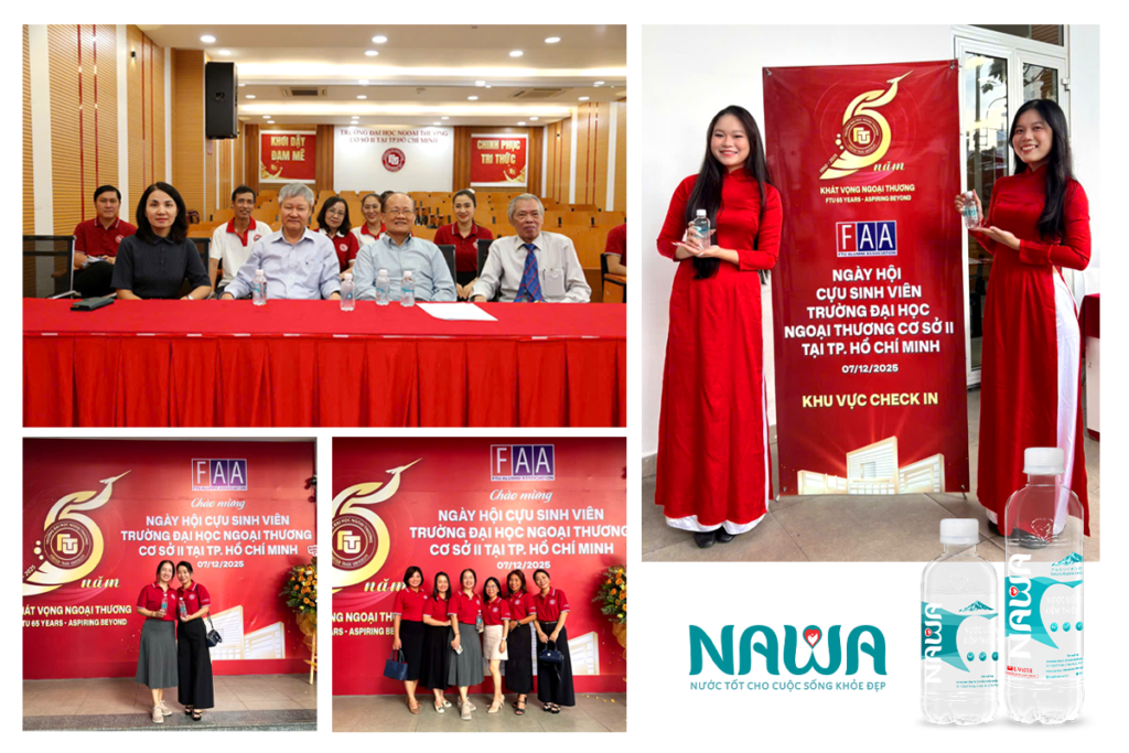 NAWA ĐÃ CÓ MẶT TẠI NGÀY HỘI CỰU SINH VIÊN NGOẠI THƯƠNG 2025!