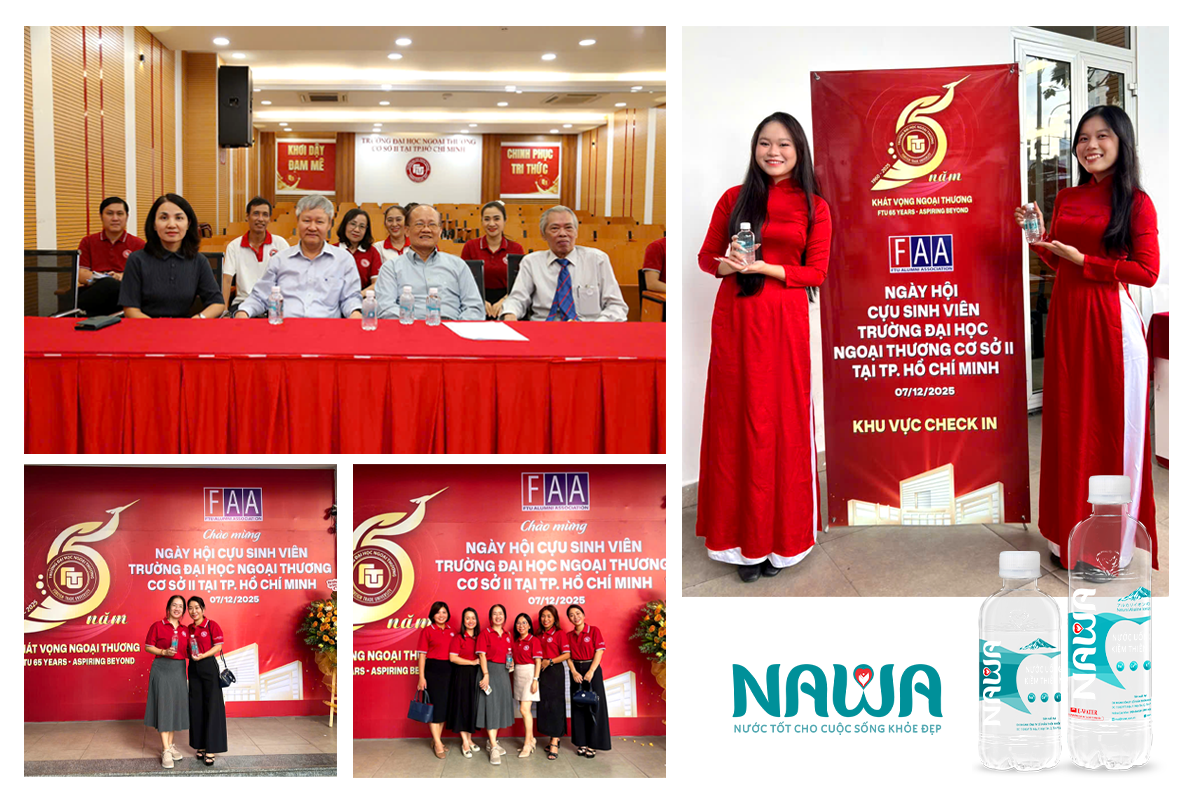 NAWA ĐÃ CÓ MẶT TẠI NGÀY HỘI CỰU SINH VIÊN NGOẠI THƯƠNG 2025!