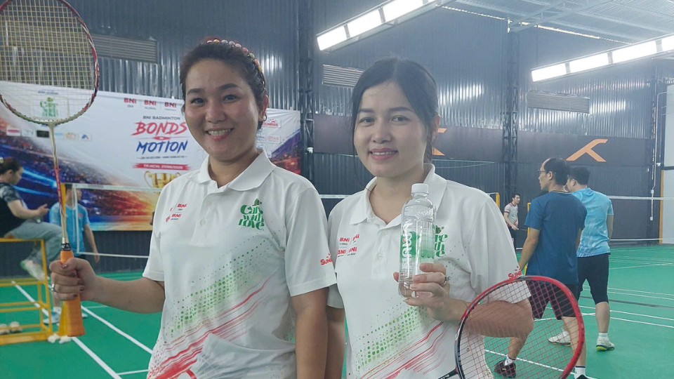 Nawa cùng giải cầu lông của BNI