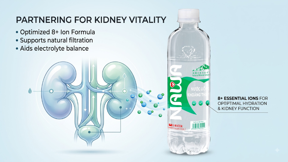 Ion Khoáng có hại cho thận không?