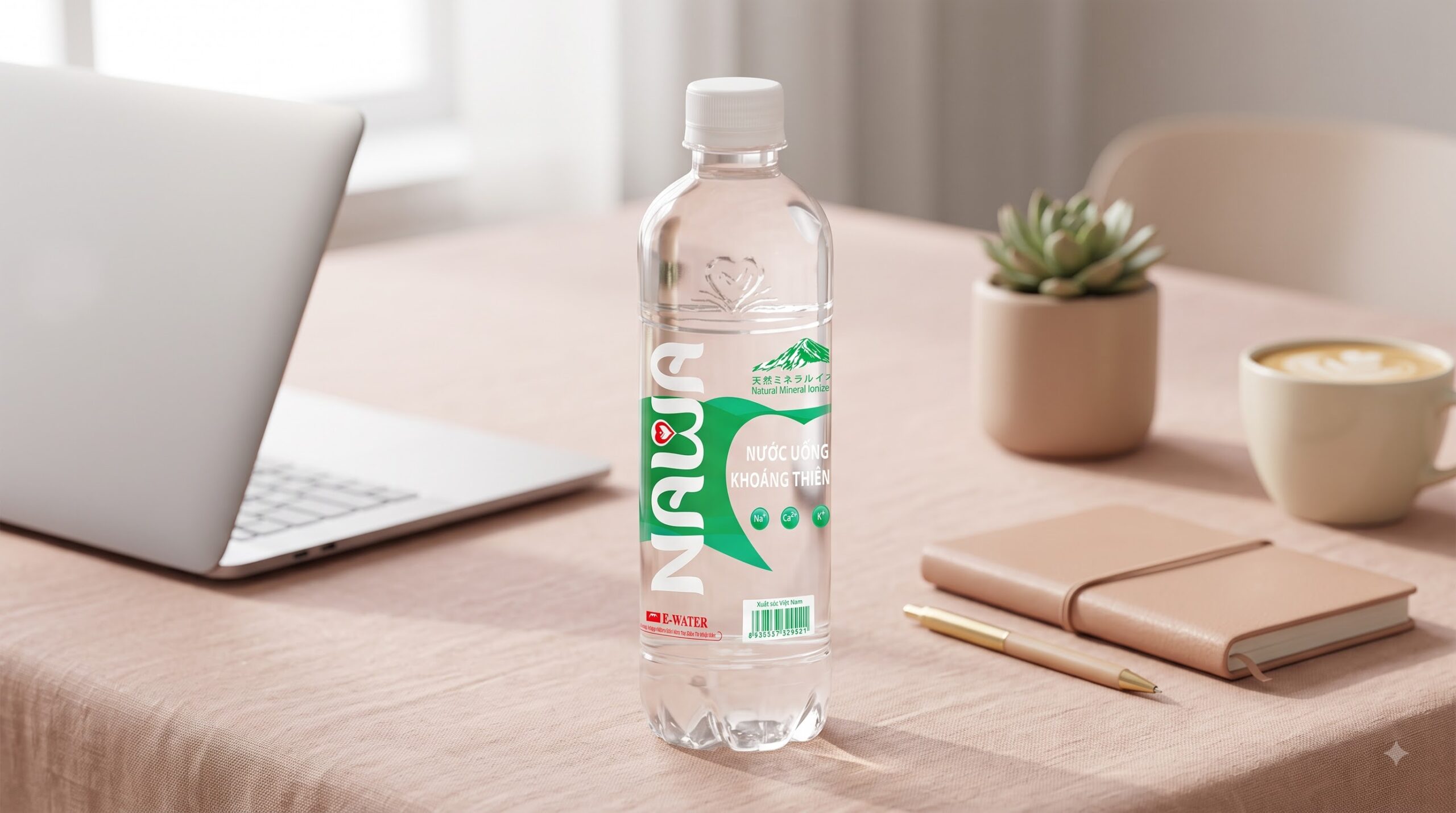 Nước ion khoáng 8+