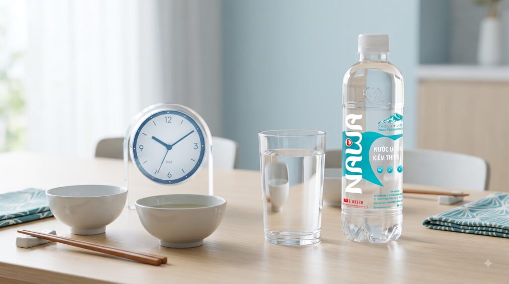 Uống nước ion kiềm 9+